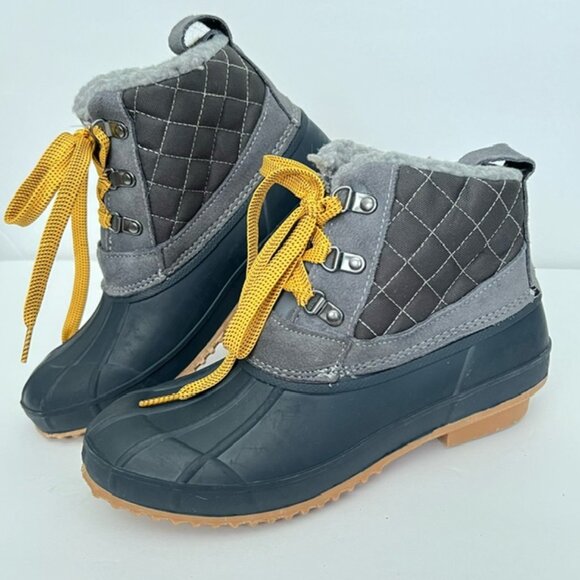 Khombu Sofia Womens Duck Rain Boots U.S. Size 9M - Picture 5 of 10